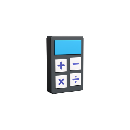 Calculadora  3D Icon