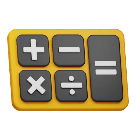 Calculadora 2  3D Icon