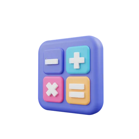 Calculadora  3D Icon