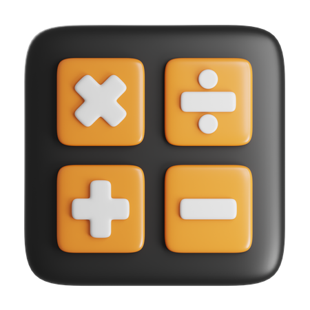 Calculadora  3D Icon