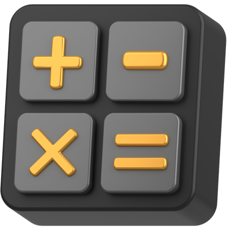 Calculadora  3D Icon