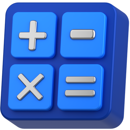 Calculadora  3D Icon