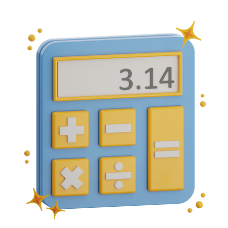 Calculadora  3D Icon
