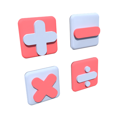 Calculadora  3D Icon