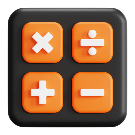 Calculadora  3D Icon