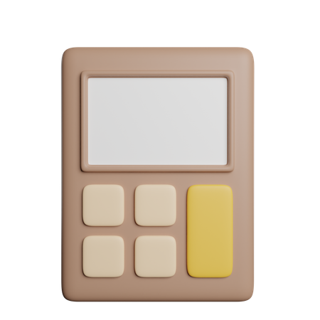 Calculadora  3D Icon