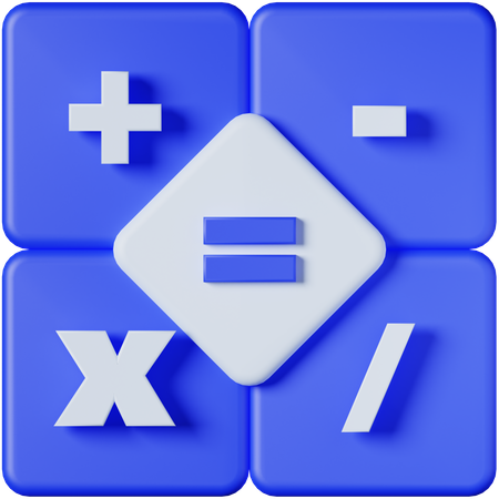 Calculadora  3D Icon