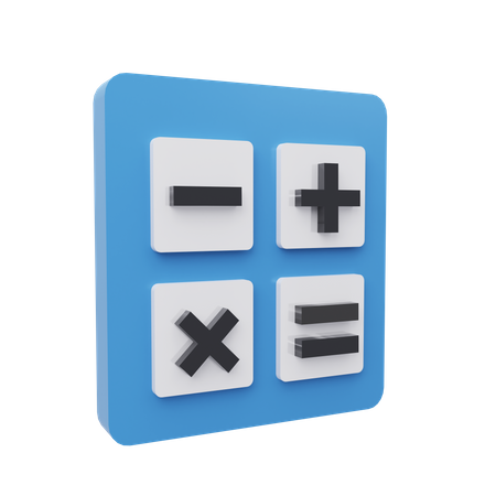 Calculadora  3D Icon