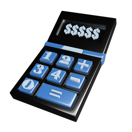 Calculadora  3D Icon