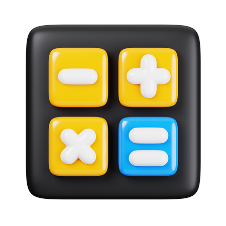 Calculadora  3D Icon