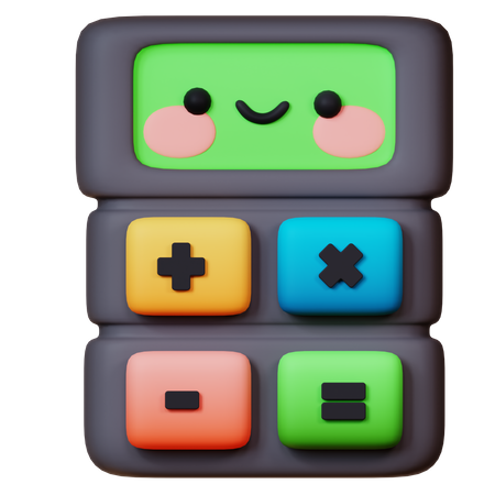Calculadora  3D Icon