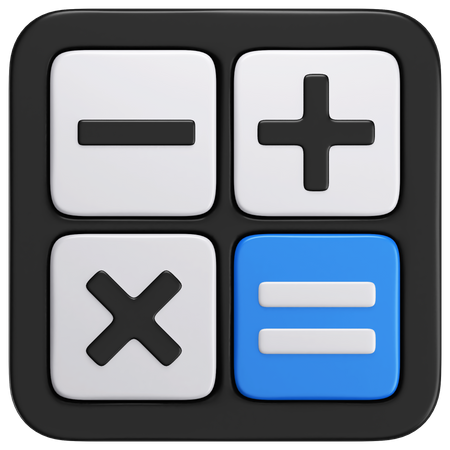 Calculadora  3D Icon
