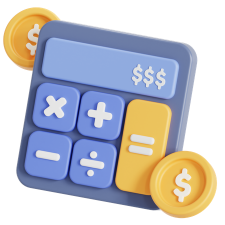 Calculadora  3D Icon