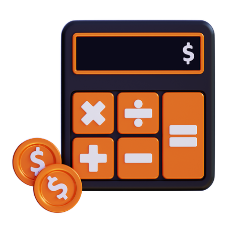 Calculadora  3D Icon