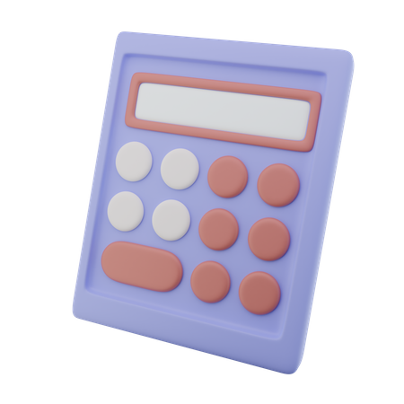 Icono de calculadora 3d  3D Icon