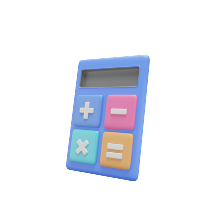 Calculadora  3D Icon