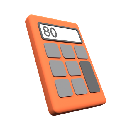 Calculadora  3D Icon