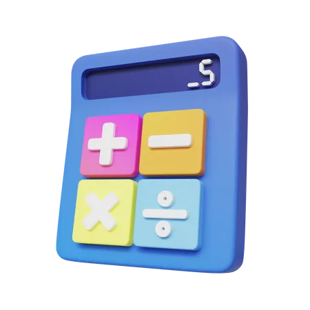 Calculadora  3D Icon