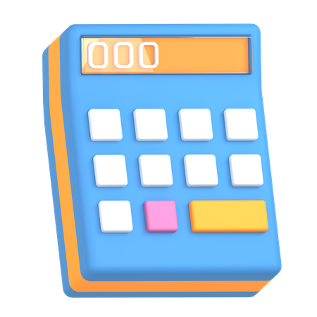 Calculadora  3D Icon