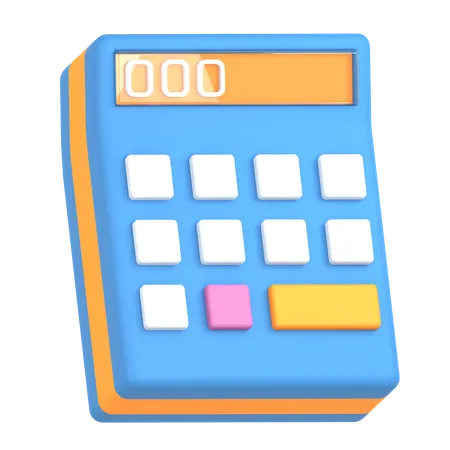 Calculadora  3D Icon