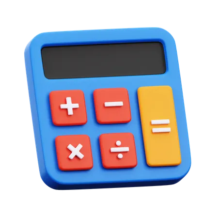 Calculadora  3D Icon