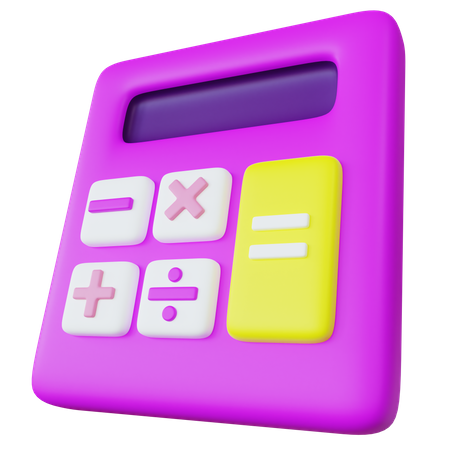 Calculadora  3D Icon