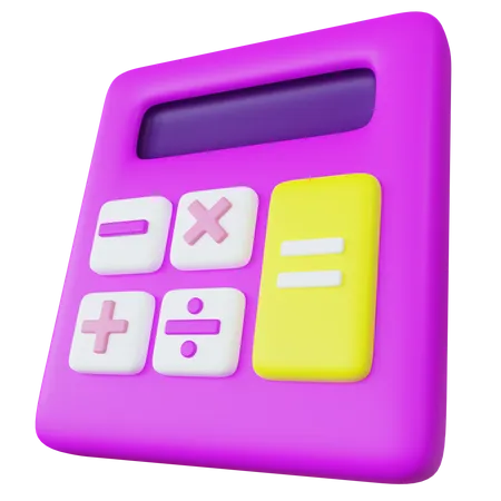 Calculadora  3D Icon