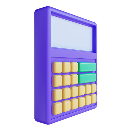 Calculadora  3D Icon