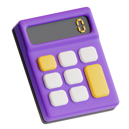 Calculadora  3D Icon