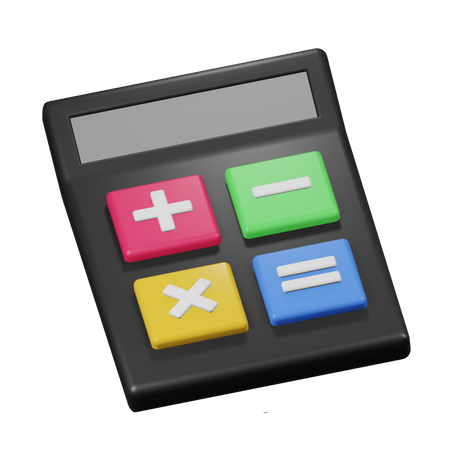 Calculadora  3D Icon