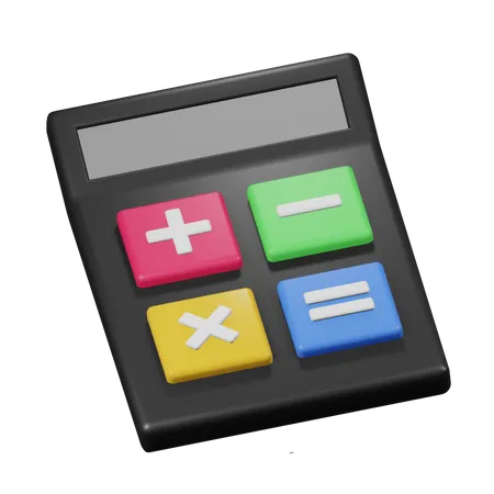 Calculadora  3D Icon