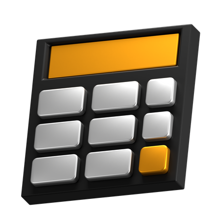 Calculadora  3D Icon