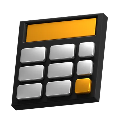 Calculadora  3D Icon