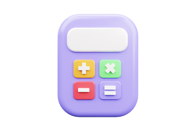 Calculadora  3D Icon