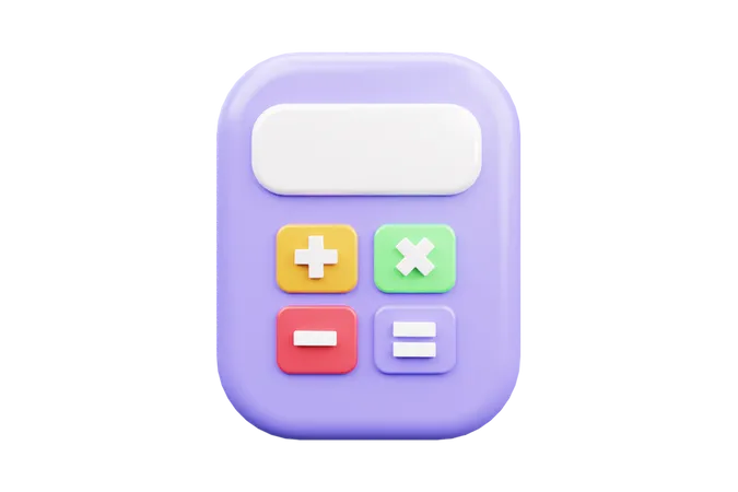 Calculadora  3D Icon