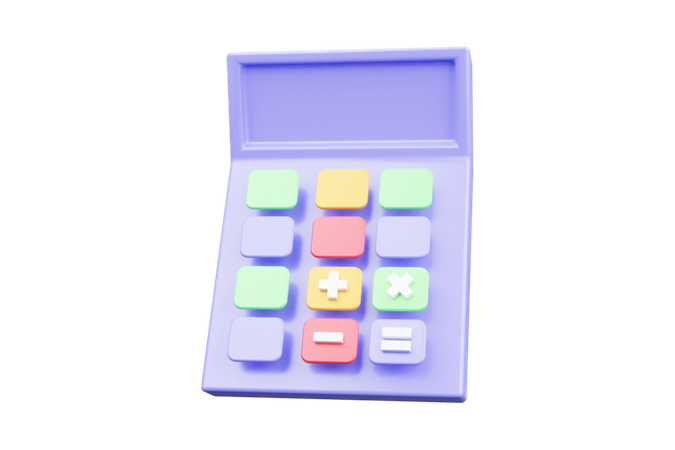 Calculadora  3D Icon