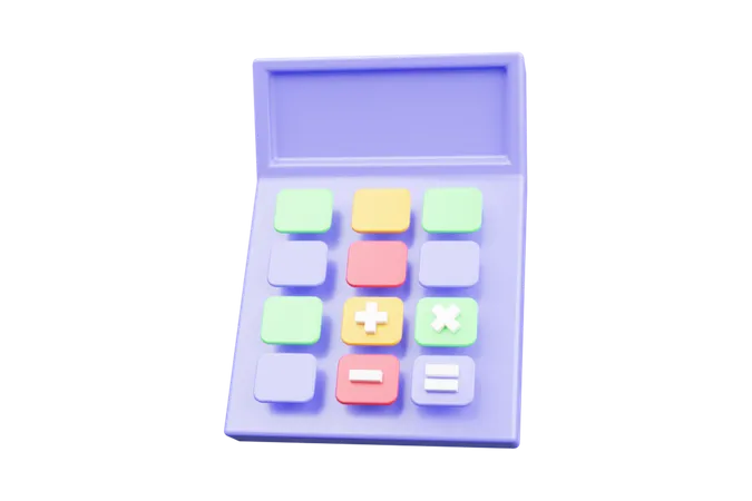 Calculadora  3D Icon