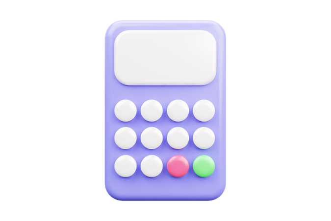 Calculadora  3D Icon