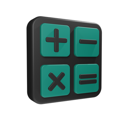 Calculadora  3D Icon