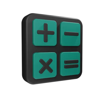 Calculadora  3D Icon