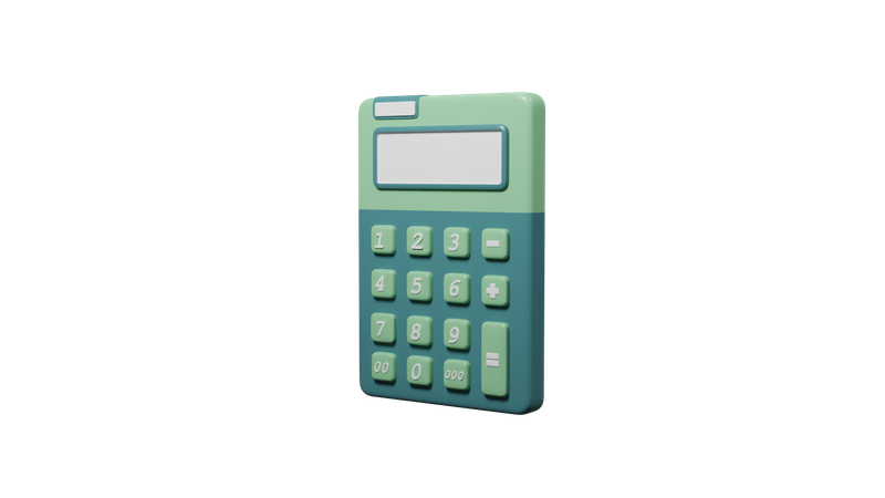 Calculadora  3D Icon