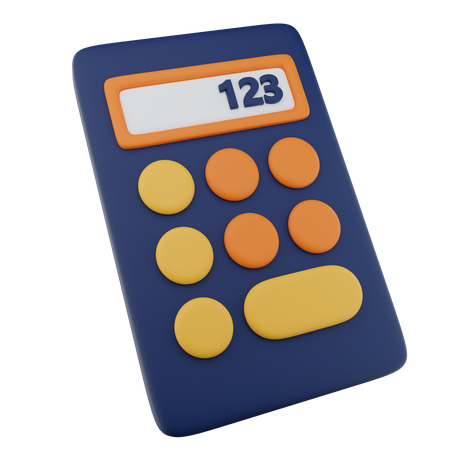 Calculadora  3D Icon