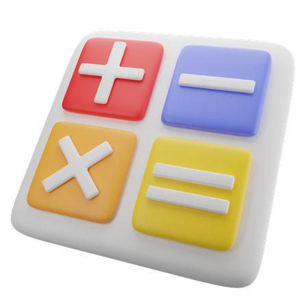 Calculadora  3D Icon