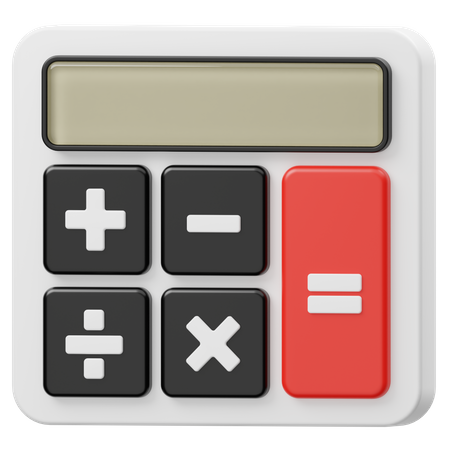 Calculadora  3D Icon