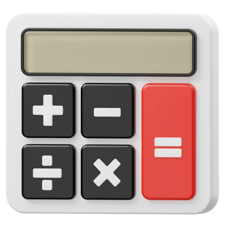 Calculadora  3D Icon