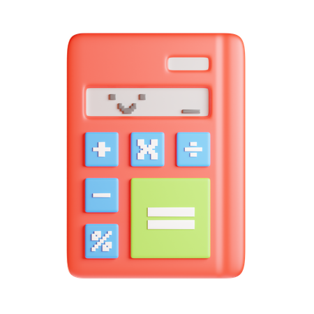 Calculadora  3D Icon