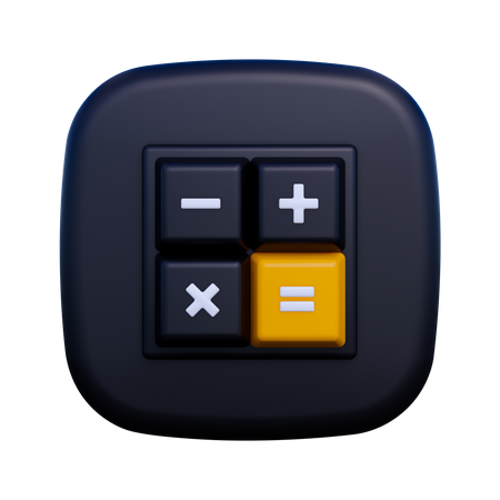 Calculadora  3D Icon