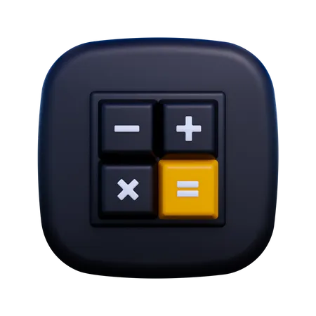 Calculadora  3D Icon