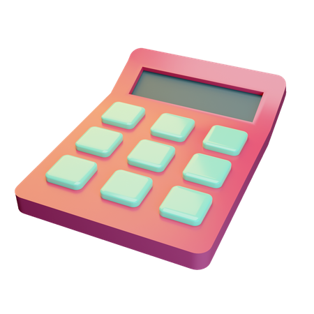 Calculadora  3D Icon