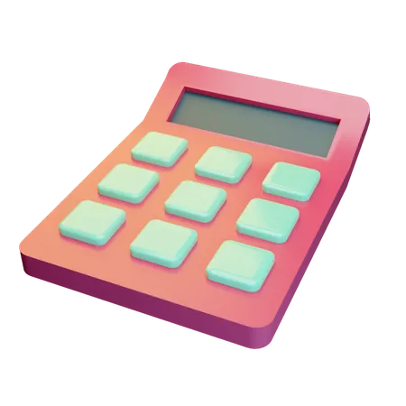 Calculadora  3D Icon